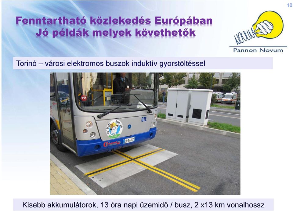 buszok induktív gyorstöltéssel Kisebb