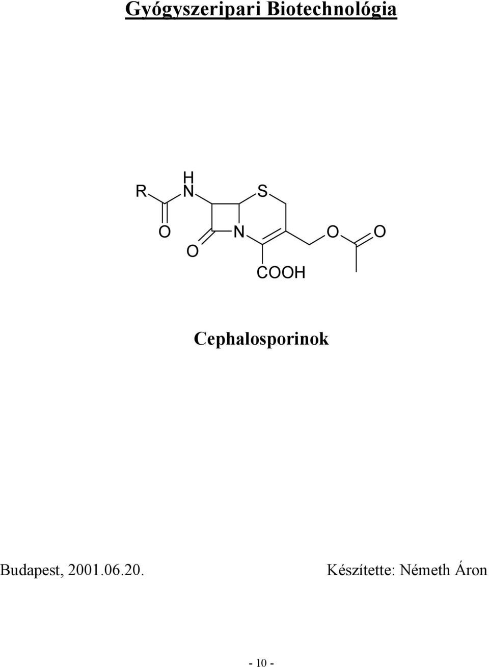 Cephalosporinok Budapest,