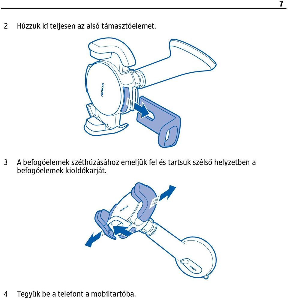 tartsuk szélső helyzetben a befogóelemek