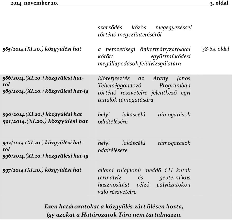 ) közgyűlési hat 591/2014.