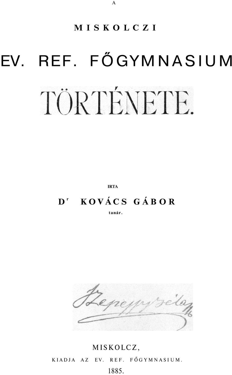GÁBOR tanár.
