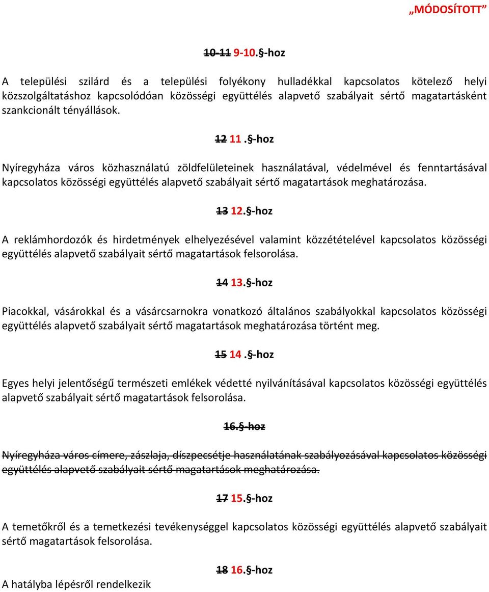 tényállások. 12 11.