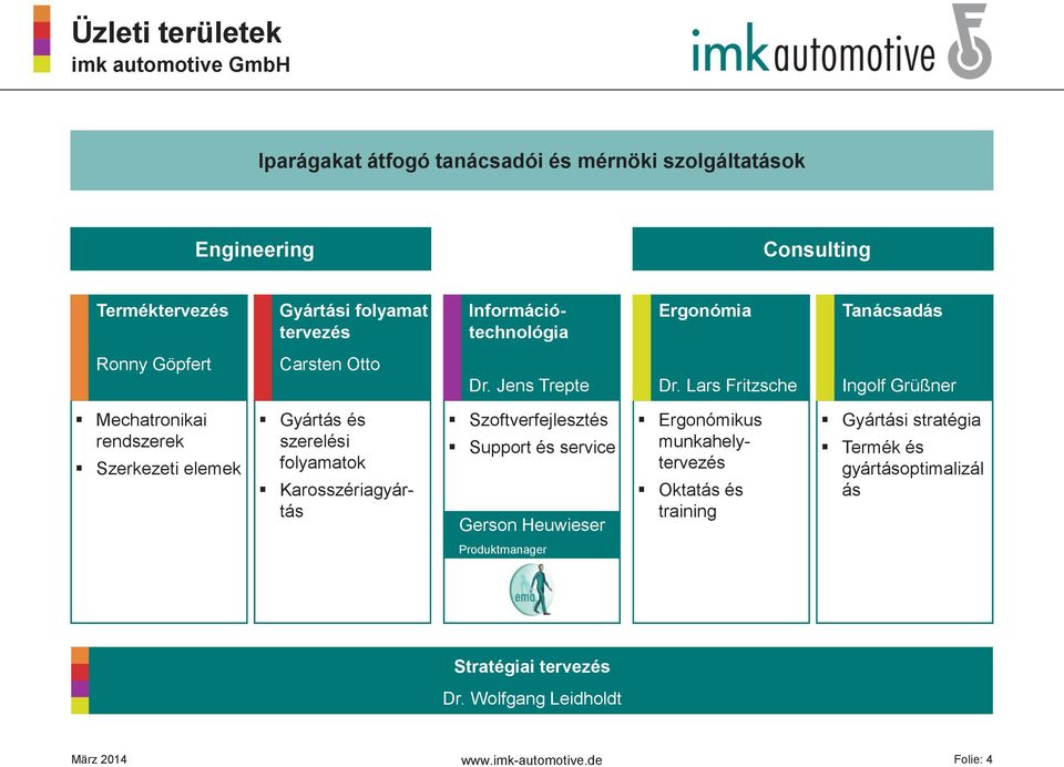 Lars Fritzsche Ingolf Grüßner Mechatronikai rendszerek Szerkezeti elemek Gyártás és szerelési folyamatok Karosszériagyártás Szoftverfejlesztés