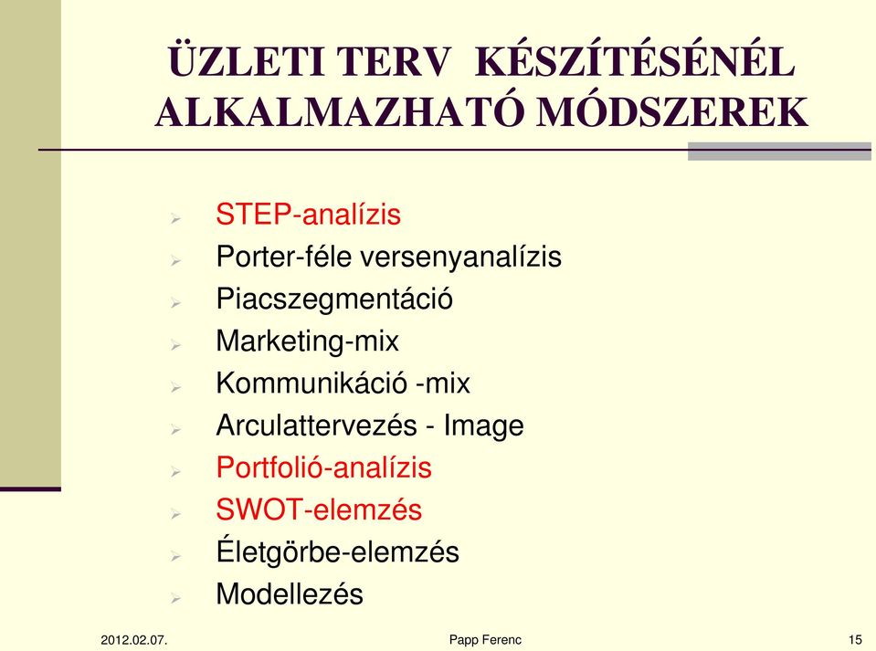 Kommunikáció -mix Arculattervezés - Image Portfolió-analízis