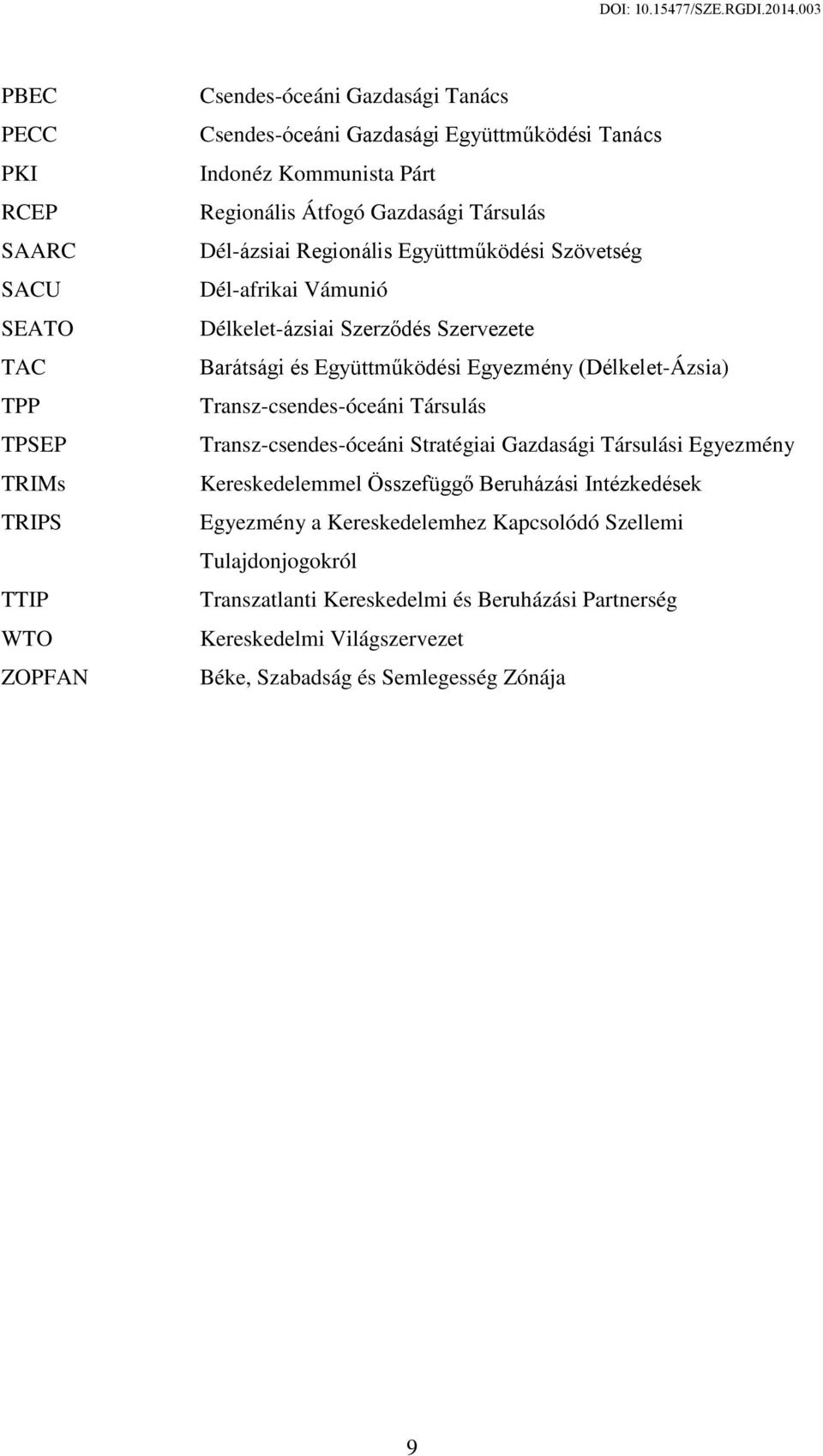 Egyezmény (Délkelet-Ázsia) Transz-csendes-óceáni Társulás Transz-csendes-óceáni Stratégiai Gazdasági Társulási Egyezmény Kereskedelemmel Összefüggő Beruházási Intézkedések