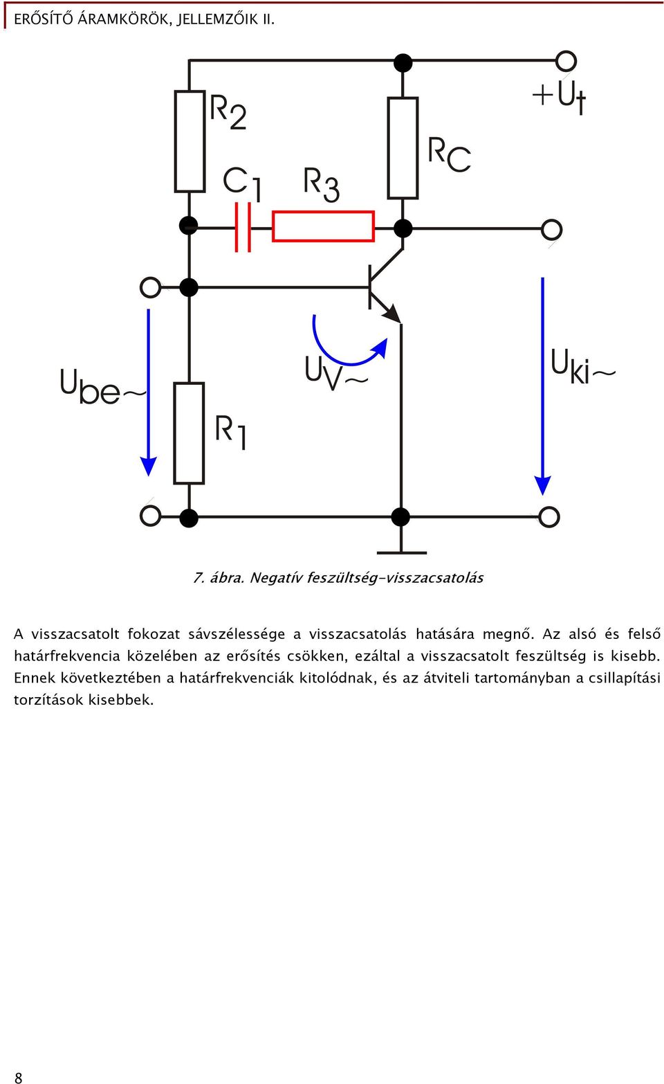 Erősítő áramkörök, jellemzőik II. - PDF Free Download