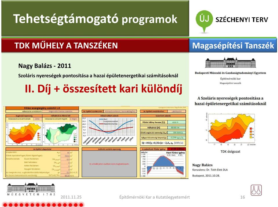 épületenergetikai számításoknál II.