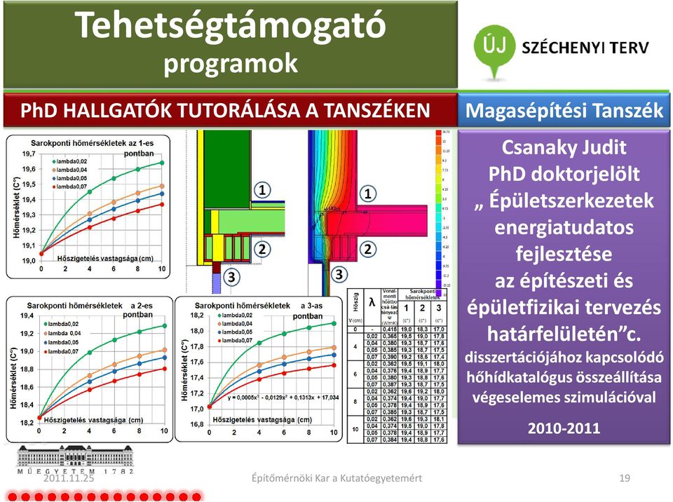 épületfizikai tervezés határfelületén c.