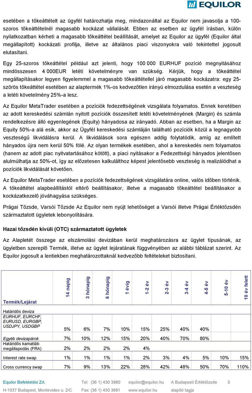 általános piaci viszonyokra való tekintettel jogosult elutasítani.
