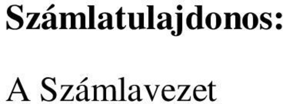 Lekötött betétszámla: a Számlatulajdonos által a magasabb hozam elérése céljából külföldi konvertibilis pénznemben rendelkezésre álló szabad pénzeszközeinek elhelyezése érdekében a Betéti