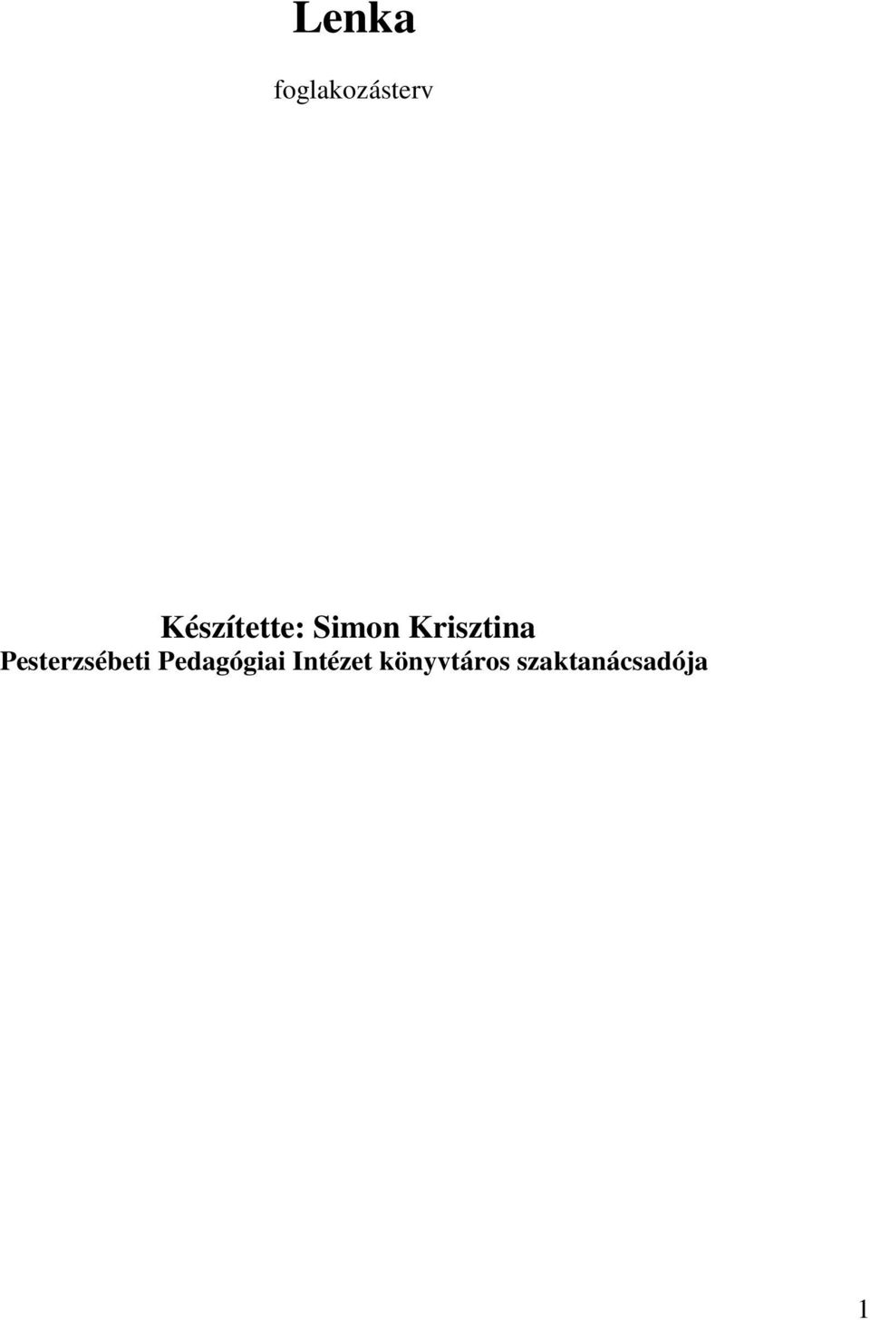 Pesterzsébeti Pedagógiai