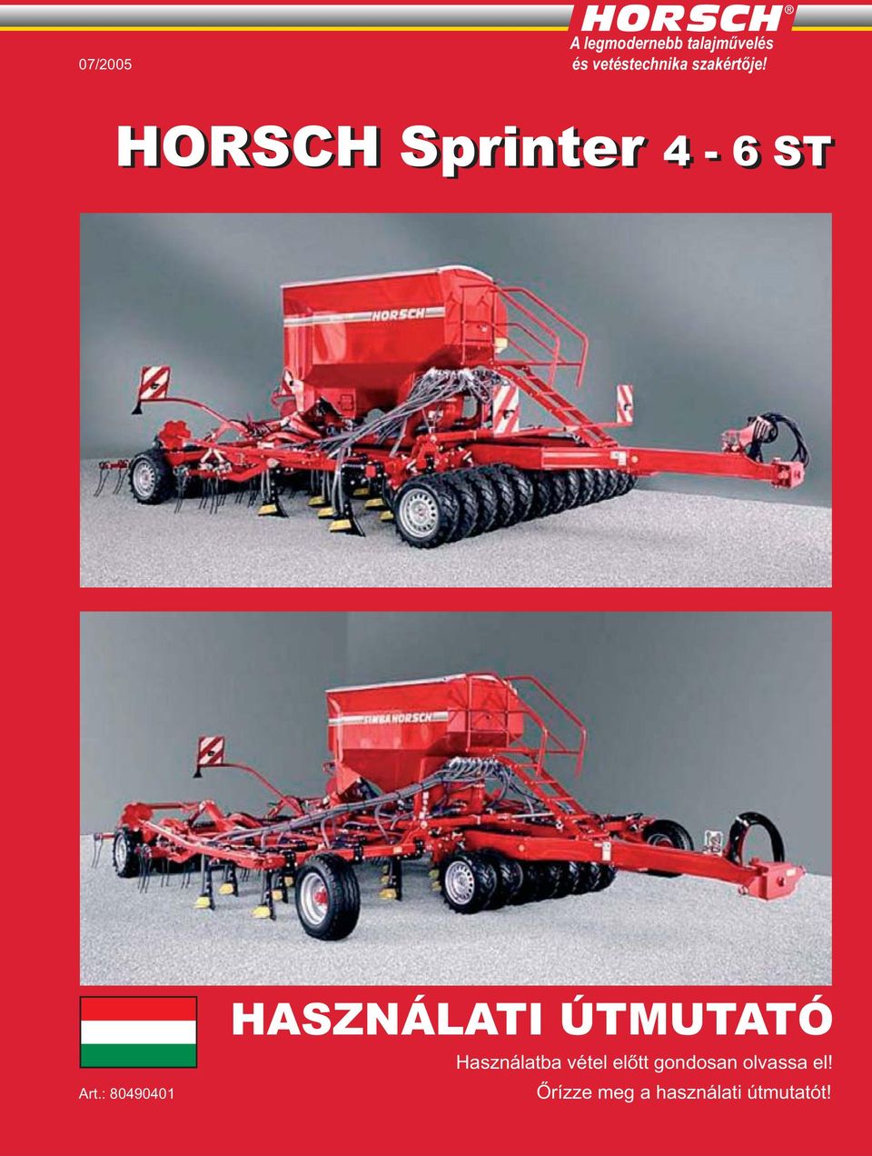 HORSCH Sprinter 4-6 ST Art.