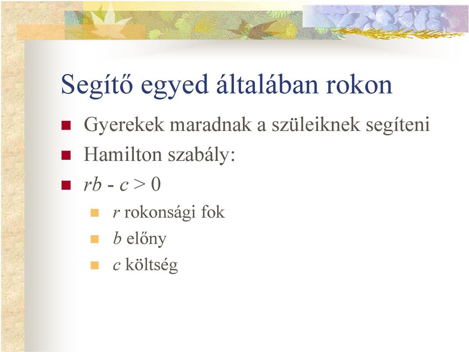segíteni Hamilton szabály: rb -