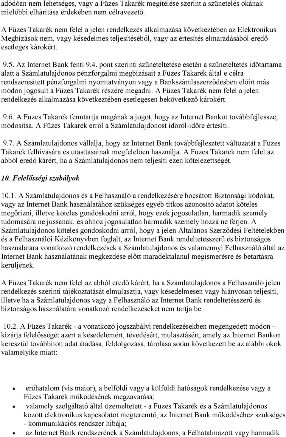 Az Internet Bank fenti 9.4.