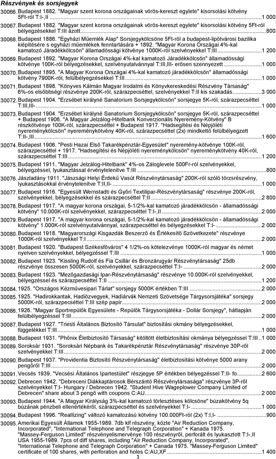 "Magyar Korona Országai 4%-kal kamatozó Járadékkölcsön" államadóssági kötvénye 1000K-ról szelvényekkel T:III...1 200 30069.Budapest 1892.