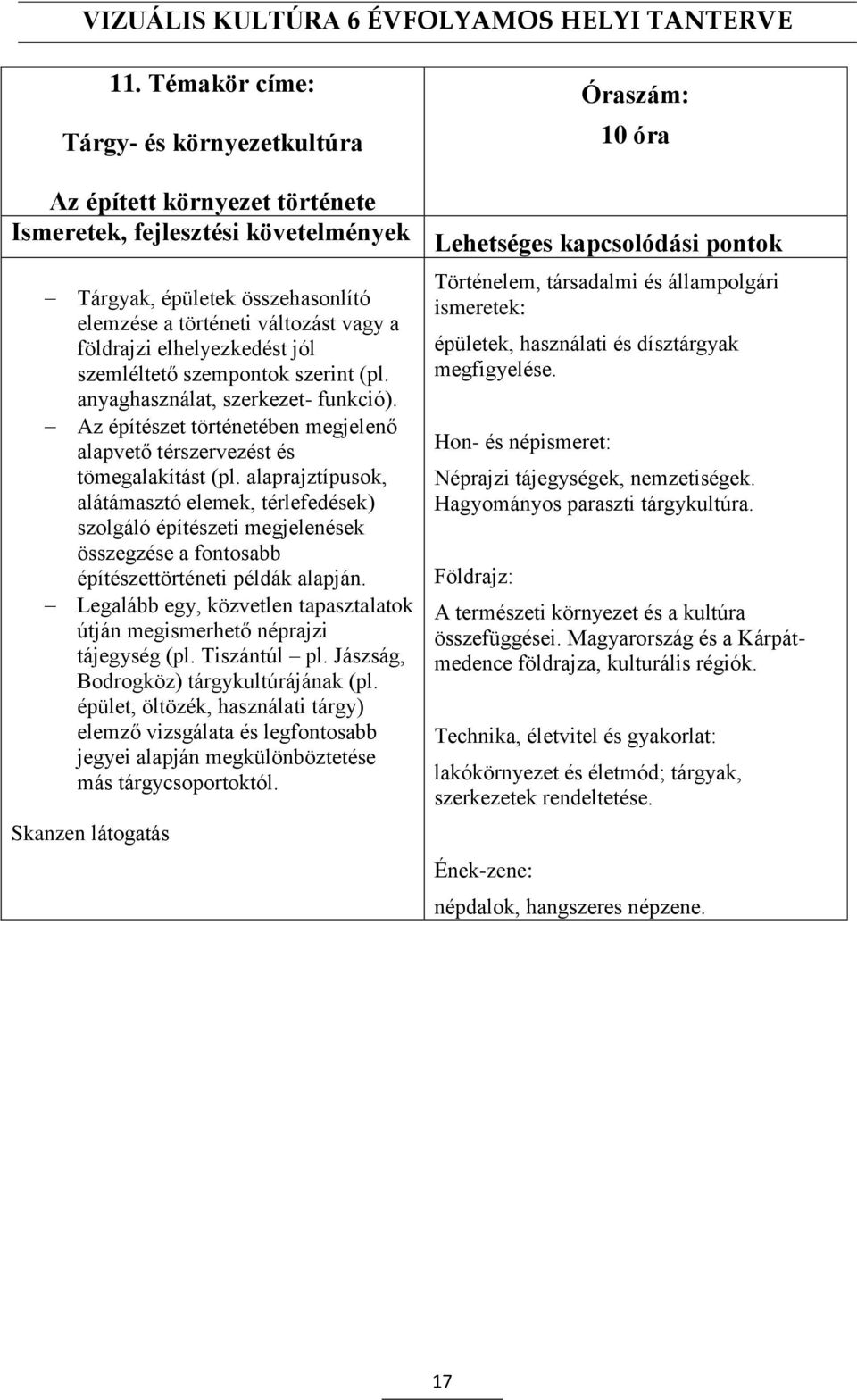 alaprajztípusok, alátámasztó elemek, térlefedések) szolgáló építészeti megjelenések összegzése a fontosabb építészettörténeti példák alapján.
