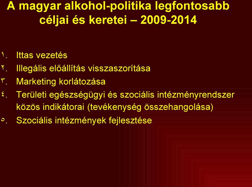 Marketing korlátozása ٤.