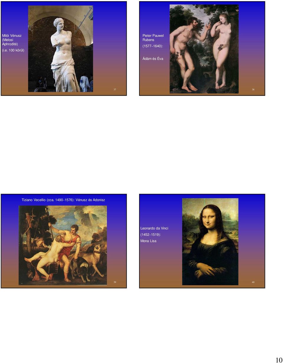 100 körül) Pieter Pauwel Rubens (1577 1640): Ádám