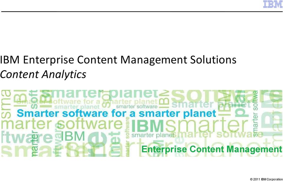 Content Analytics