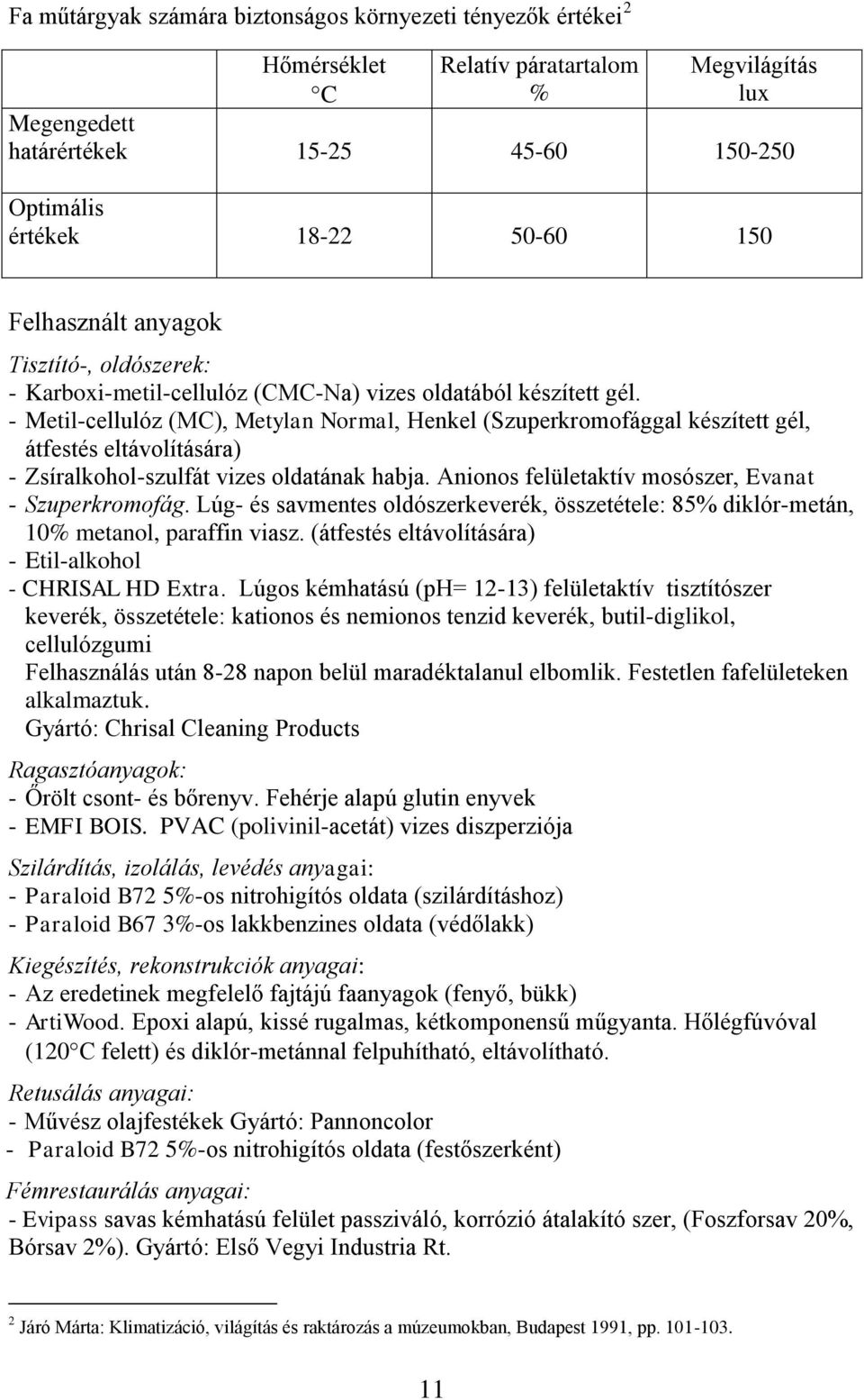 - Metil-cellulóz (MC), Metylan Normal, Henkel (Szuperkromofággal készített gél, átfestés eltávolítására) - Zsíralkohol-szulfát vizes oldatának habja.