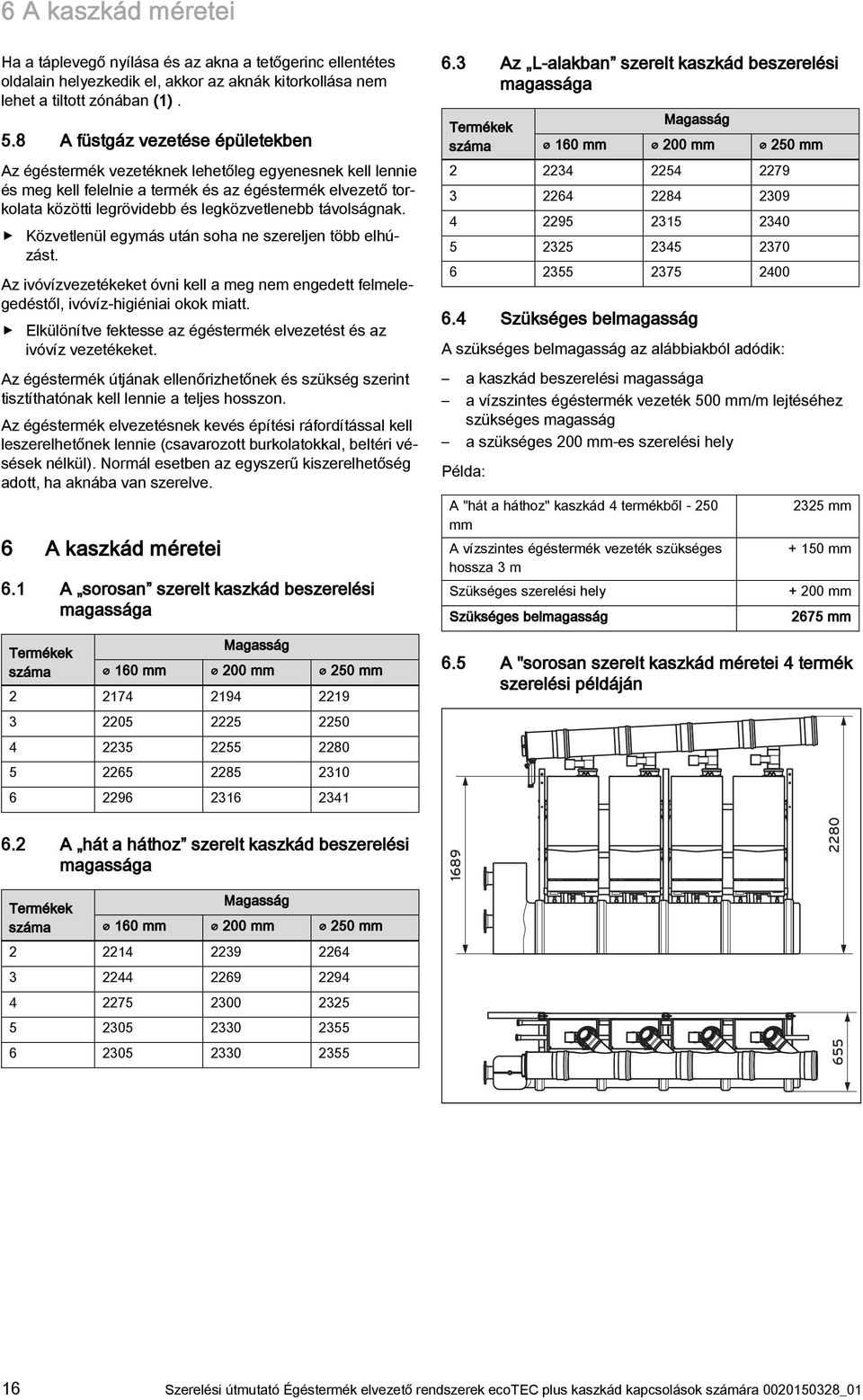 távolságnak. Közvetlenül egymás után soha ne szereljen több elhúzást. Az ivóvízvezetékeket óvni kell a meg nem engedett felmelegedéstől, ivóvíz-higiéniai okok miatt.