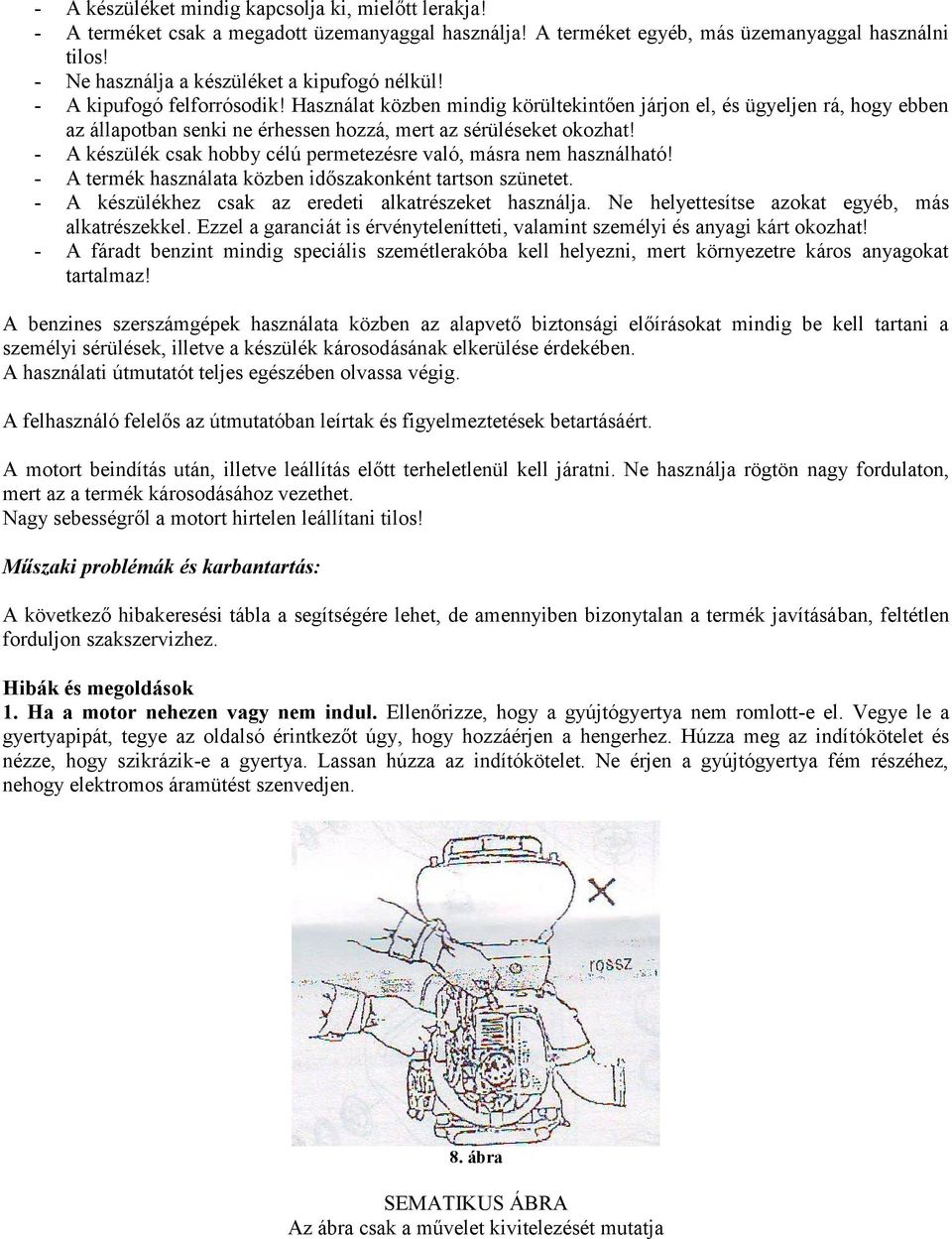 Motoros háti permetező - PDF Free Download