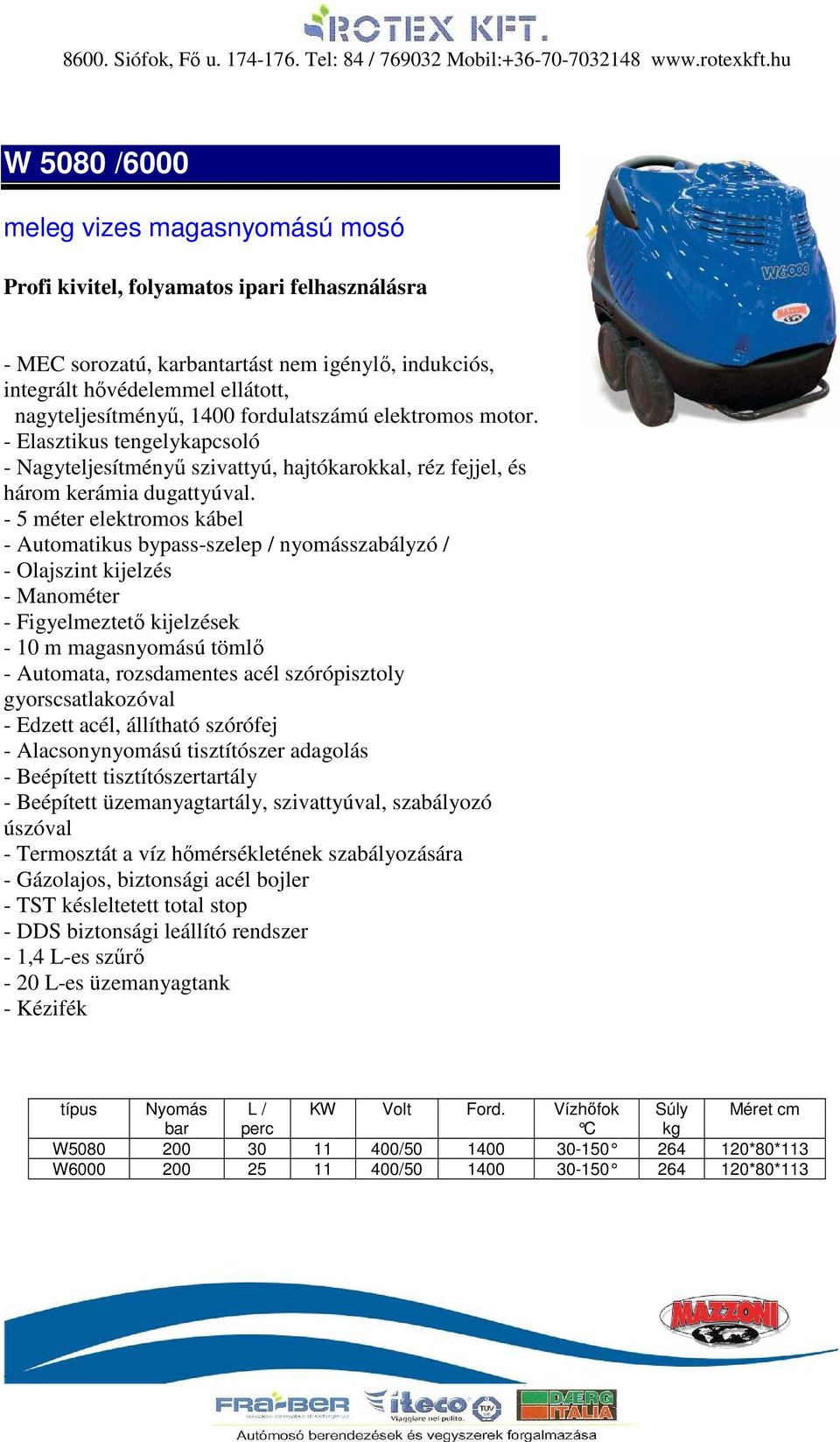 Kézifék típus Nyomás L / KW Volt Ford.