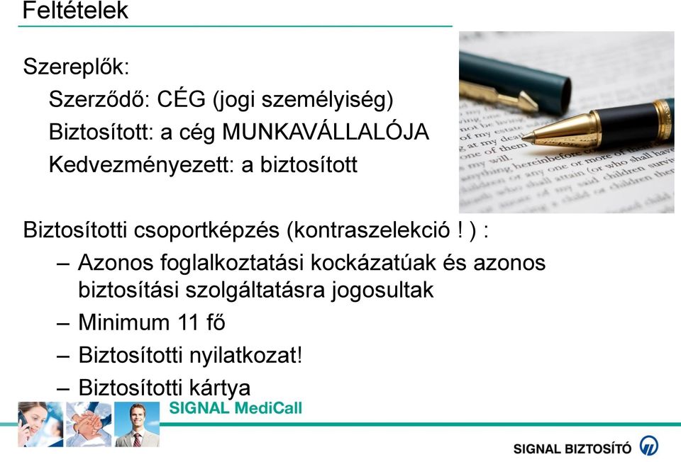 (kontraszelekció!