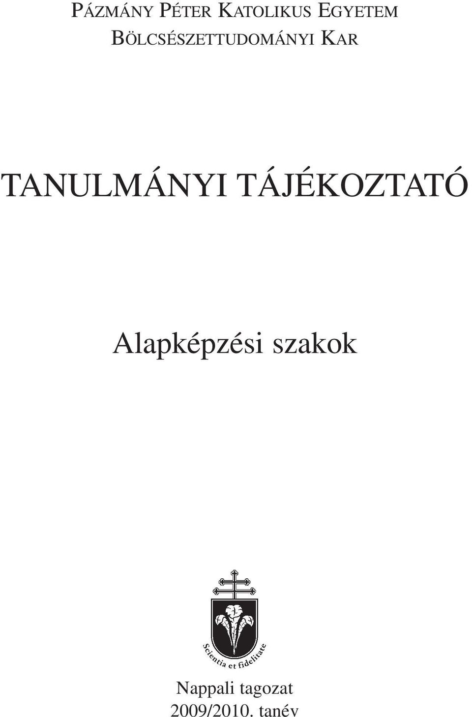 TANULMÁNYI TÁJÉKOZTATÓ - PDF Free Download