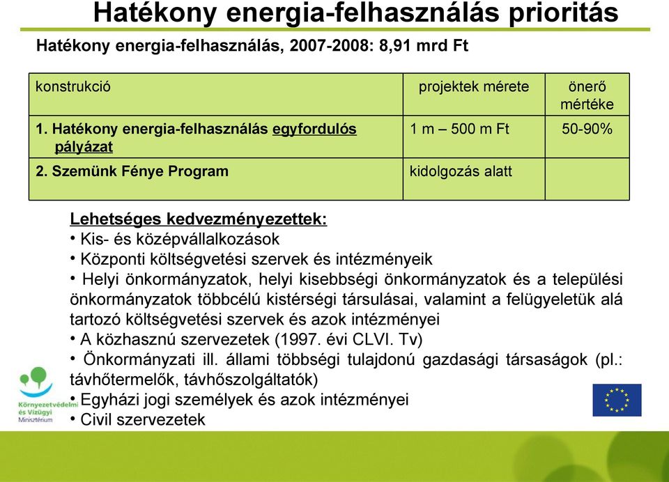 önkormányzatok, helyi kisebbségi önkormányzatok és a települési önkormányzatok többcélú kistérségi társulásai, valamint a felügyeletük alá tartozó költségvetési szervek és azok