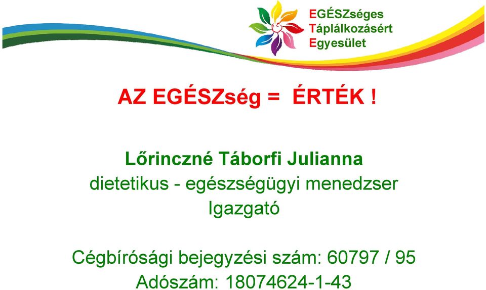 - egészségügyi menedzser Igazgató