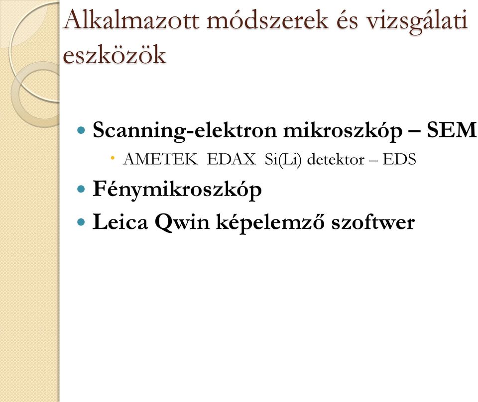 SEM AMETEK EDAX Si(Li) detektor EDS