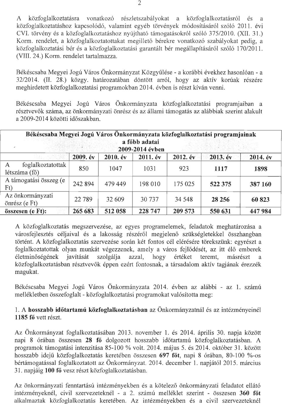 rendeet a közfogakoztatottakat megető bérekre vonatkozó szabáyokat pedg a közfogakoztatás bér és a közfogakoztatás garantát bér megáapításáró szóó 70/0. (V. 4.) Korm. rendeet tartamazza.