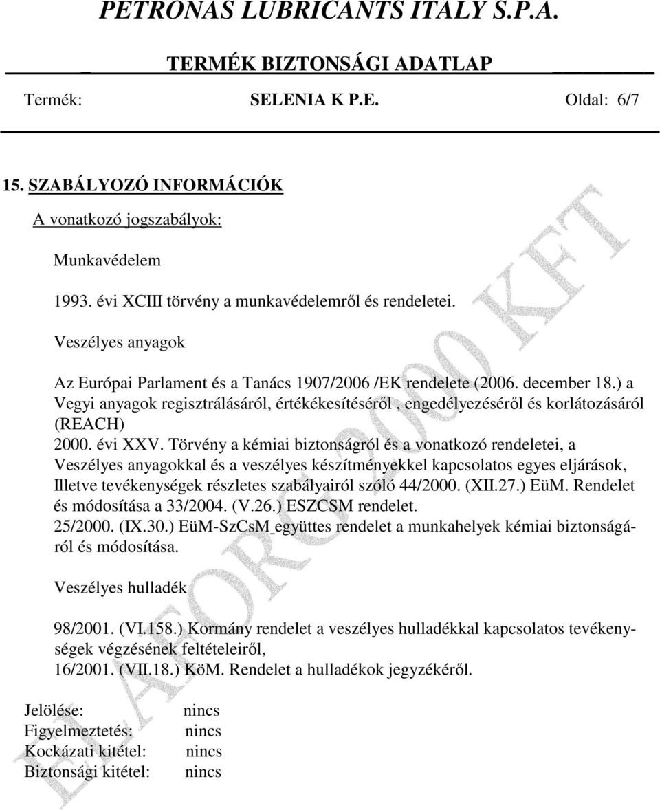 évi XXV.