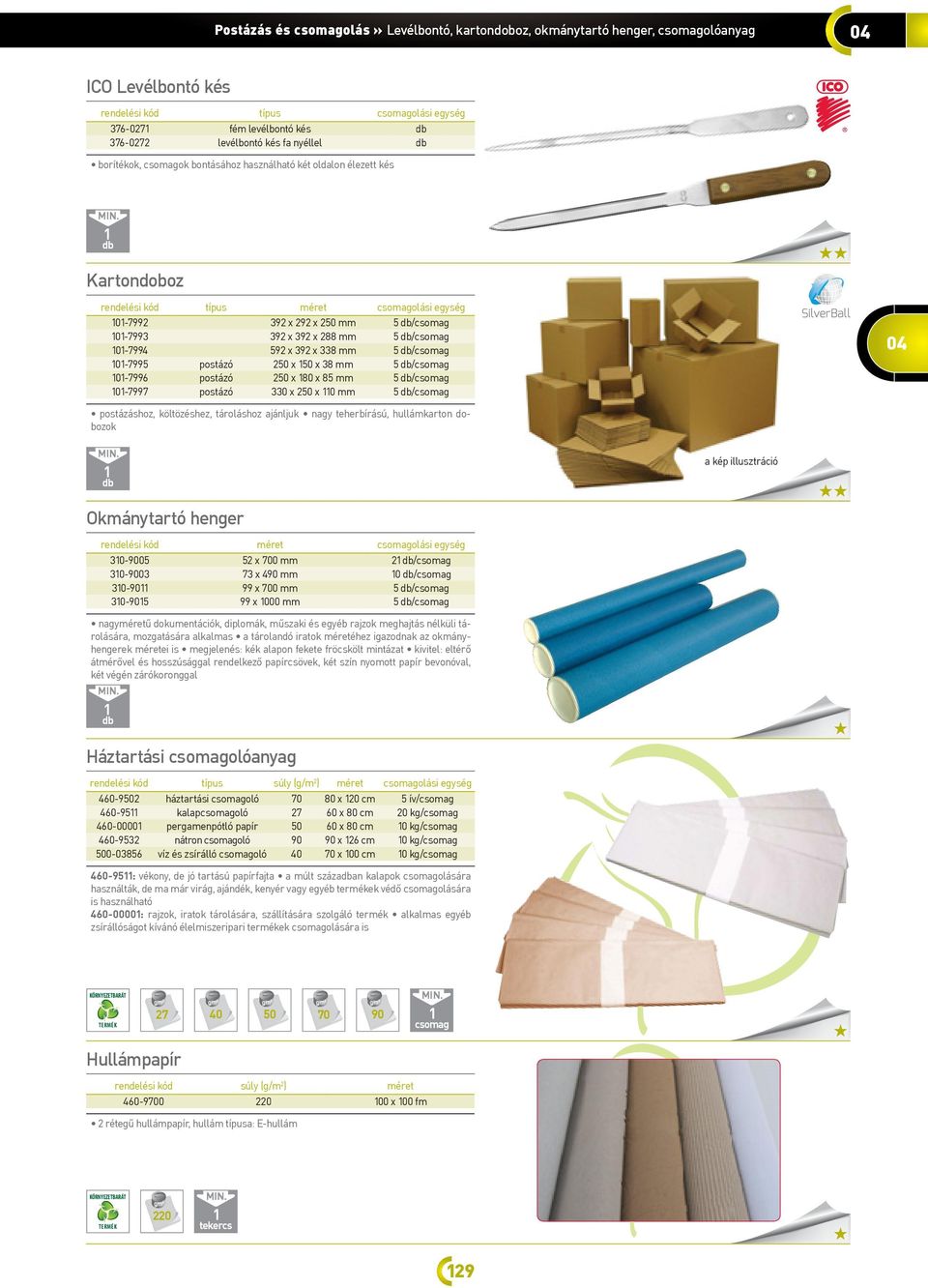 250 x 50 x 38 mm 5 /csomag 0-7996 postázó 250 x 80 x 85 mm 5 /csomag 0-7997 postázó 330 x 250 x 0 mm 5 /csomag postázáshoz, költözéshez, tároláshoz ajánljuk nagy teherbírású, hullámkarton ok a kép