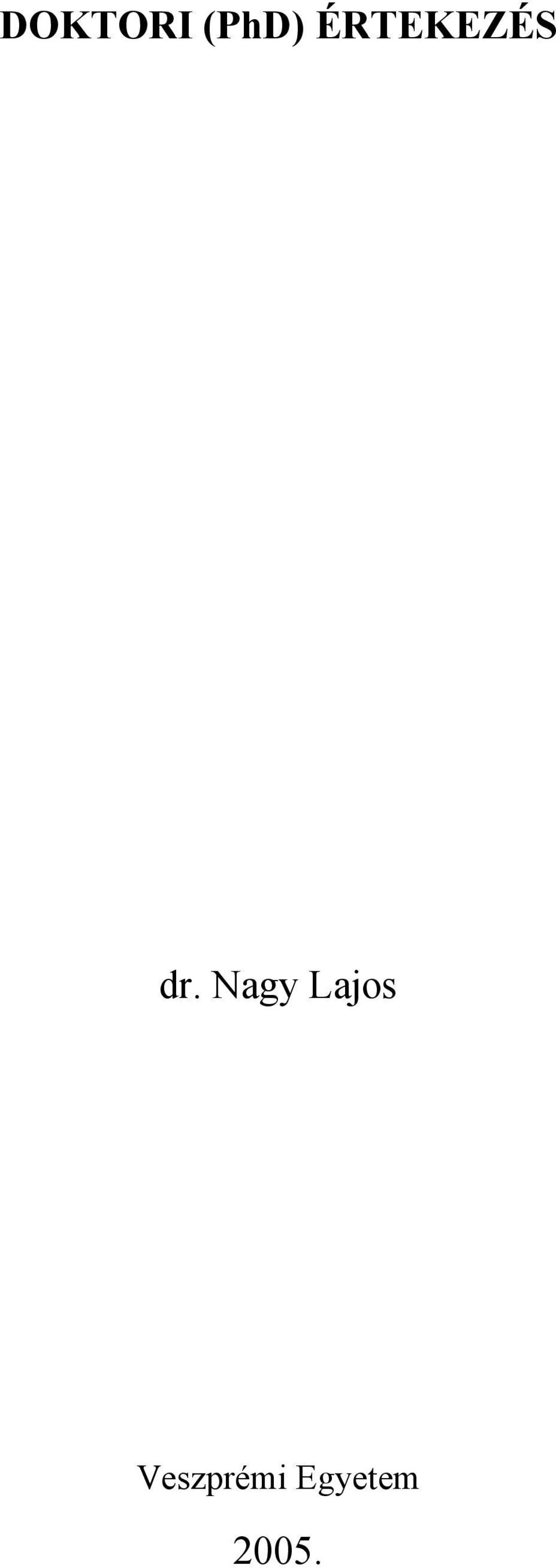 Nagy Lajos
