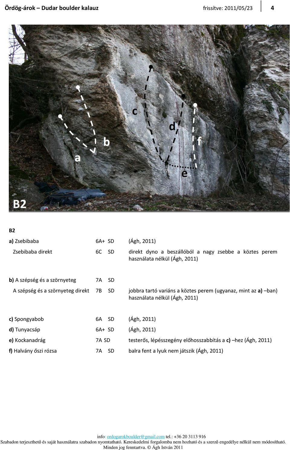 variáns a köztes perem (ugyanaz, mint az a) ban) használata nélkül (Ágh, 2011) c) Spongyabob 6A SD (Ágh, 2011) d) Tunyacsáp 6A+ SD (Ágh, 2011)