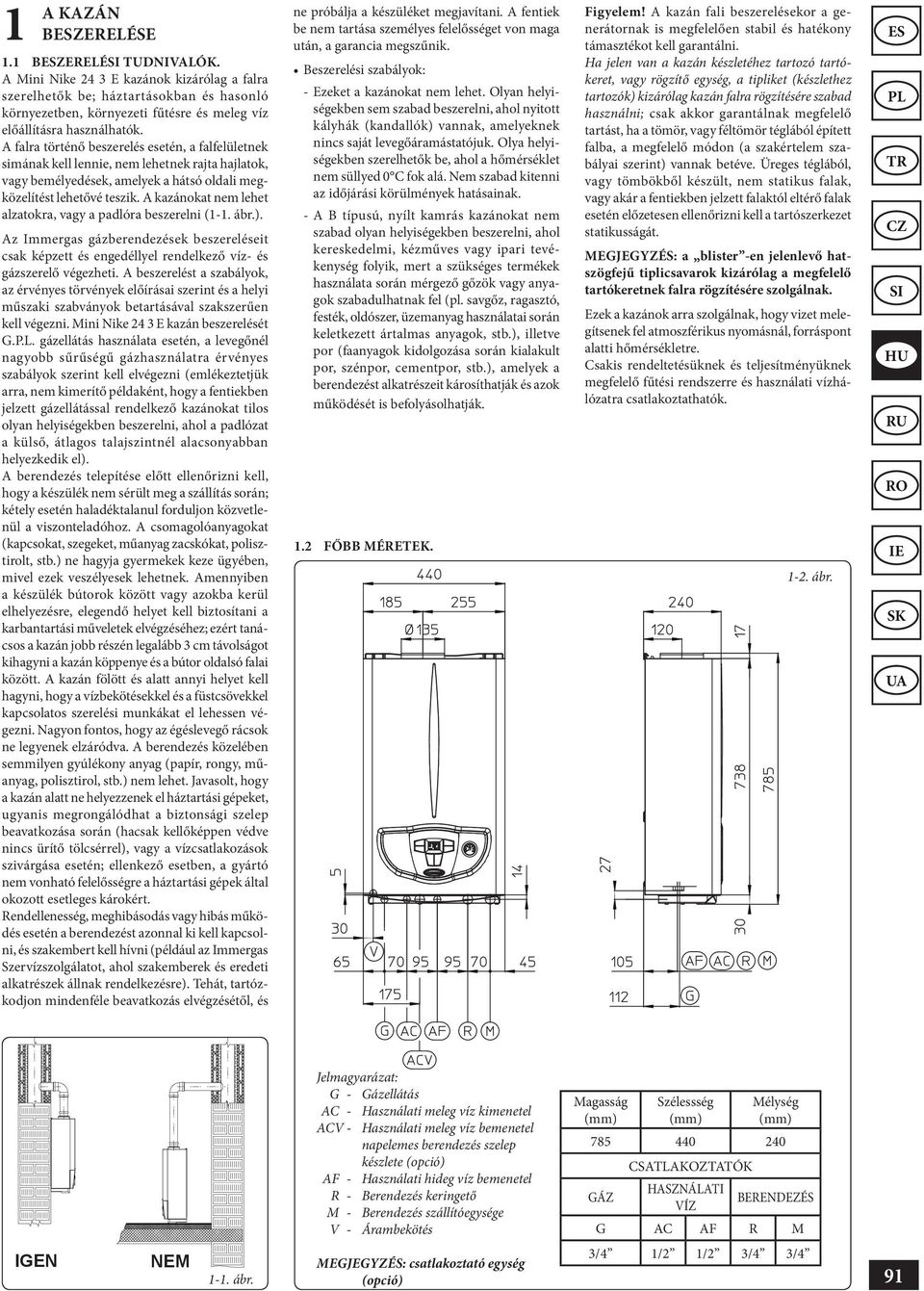 MINI Nike 24 3 E. Használati utasítás és figyelmeztetések - PDF Ingyenes  letöltés