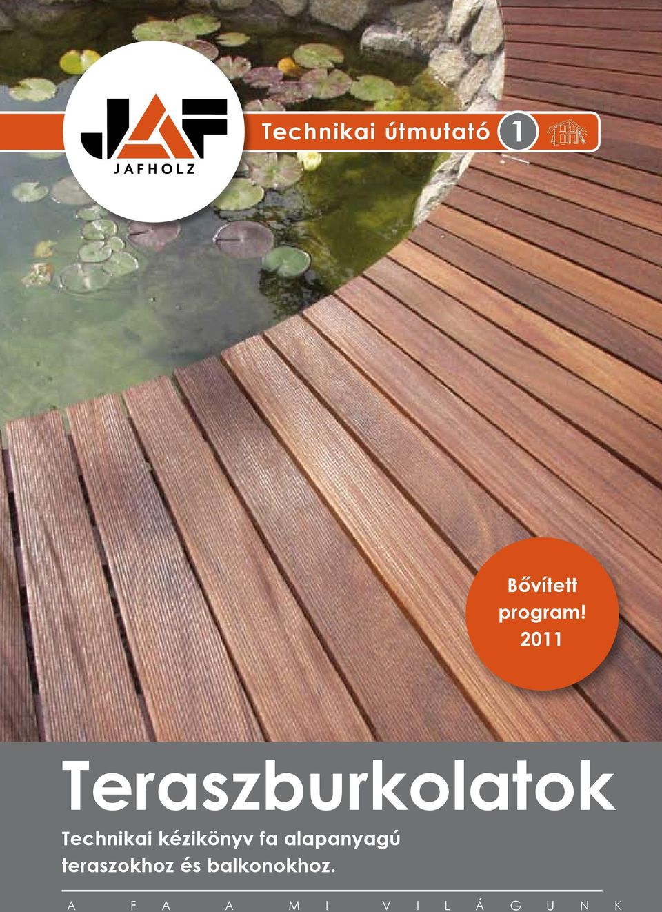 kézikönyv fa alapanyagú teraszokhoz