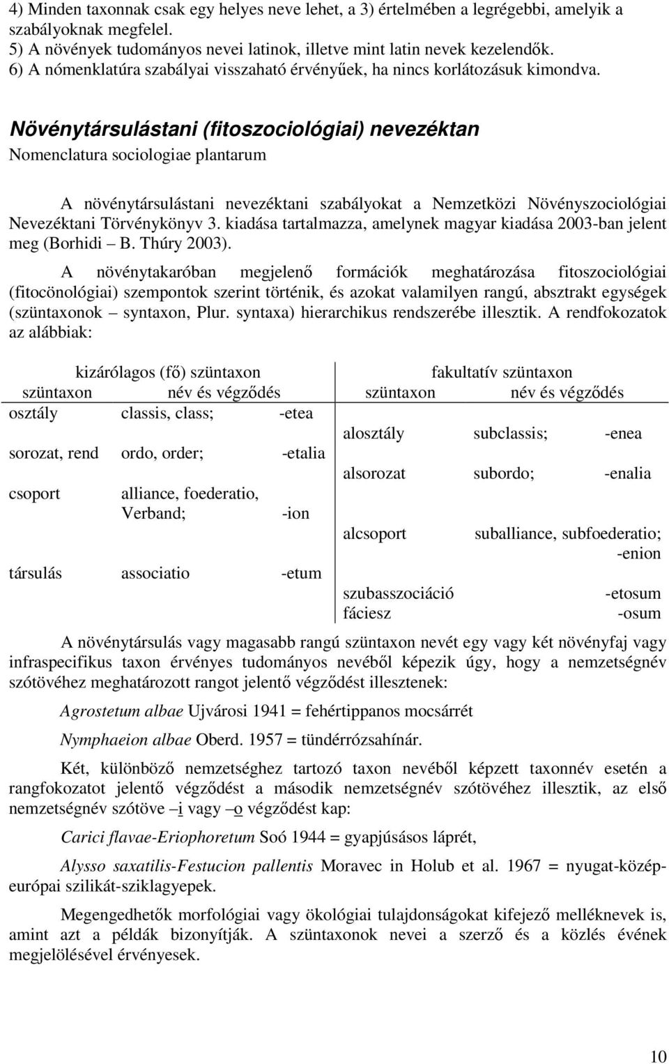 Bevezetés a botanikai latin szavak és kifejezések használatába - PDF  Ingyenes letöltés