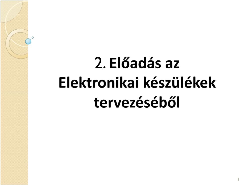 Elektronikai