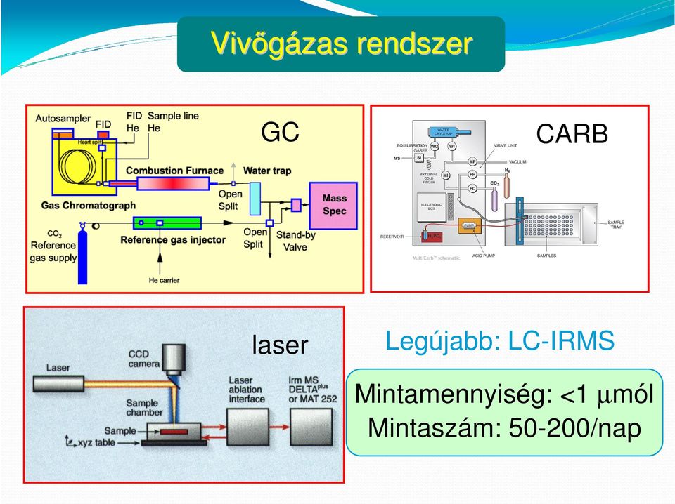 LC-IRMS Mintamennyiség: