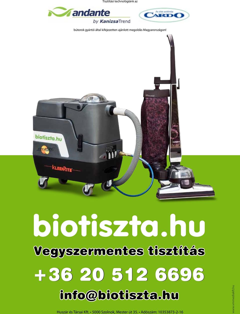 Vegyszermentes tisztítás +36 20 512 6696 info@biotiszta.