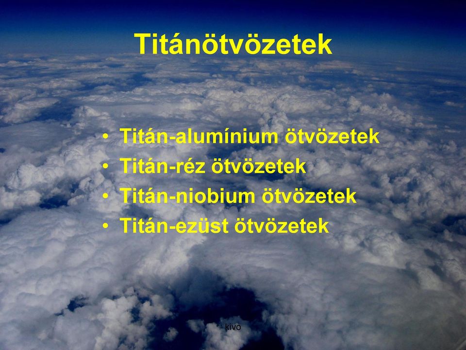 Titán-réz ötvözetek
