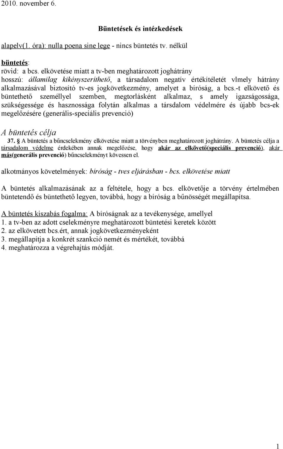 bíróság, a bcs.