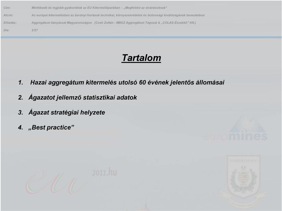 60 évének jelentős állomásai 2.