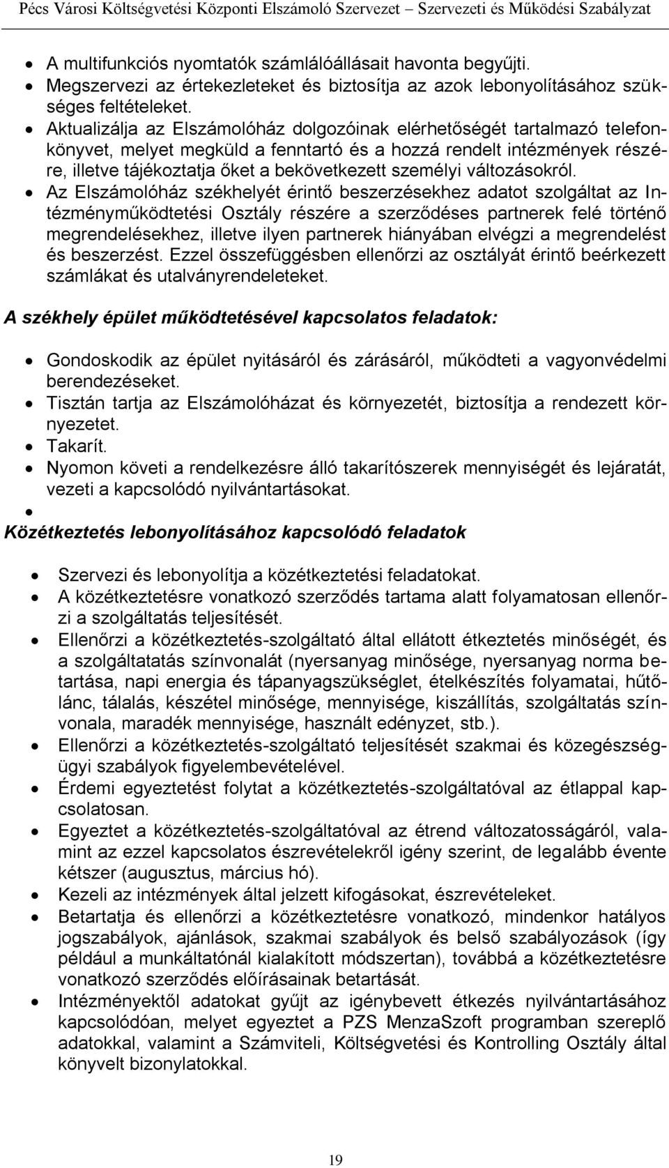 változásokról.