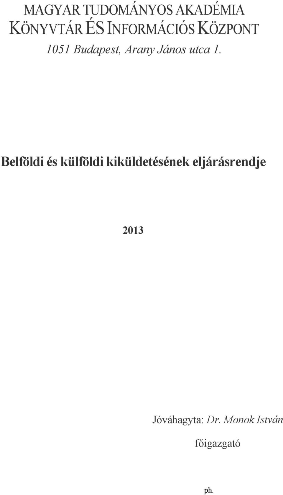utca 1.