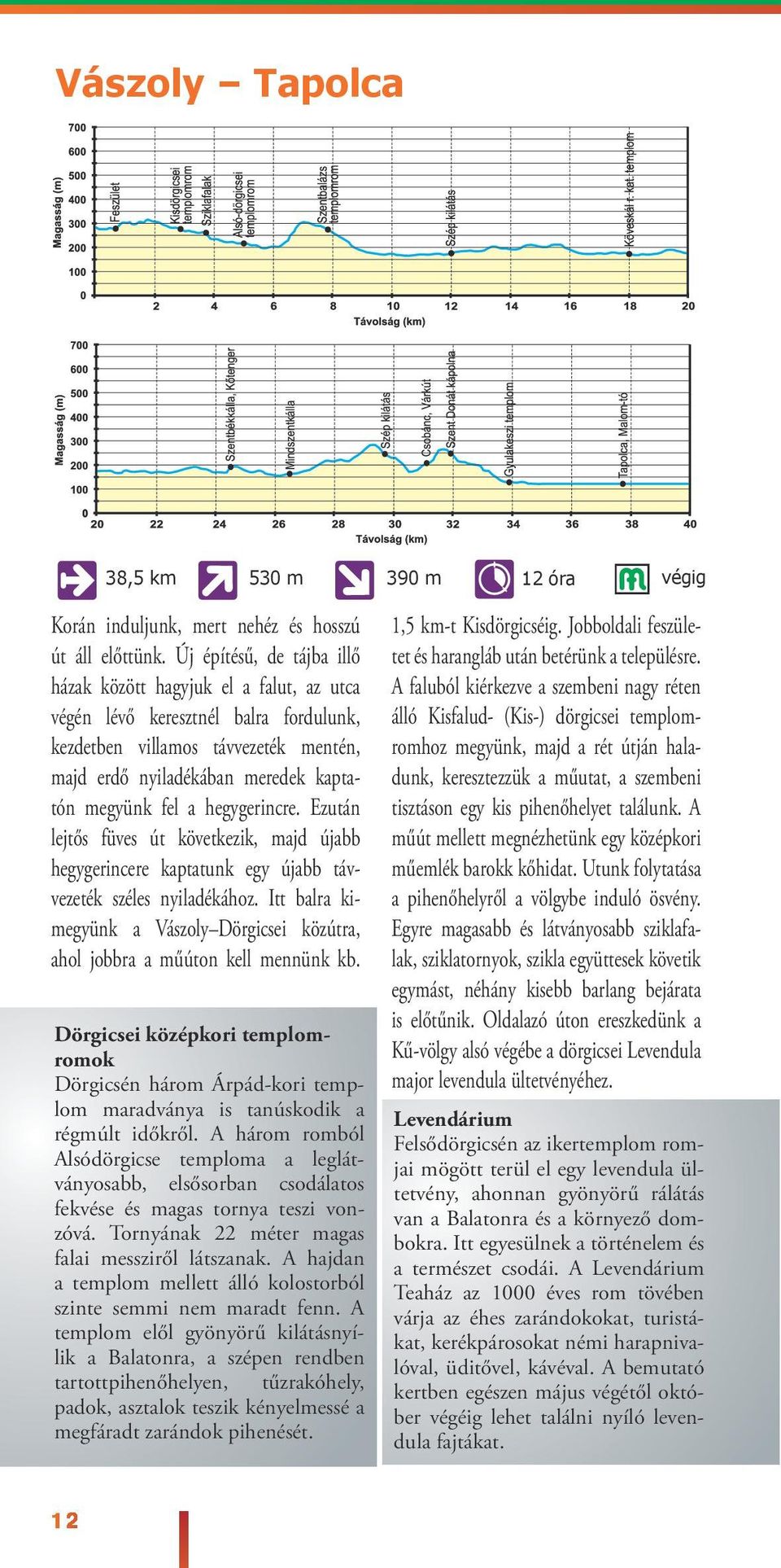 Ezután ejtős füves út következik, majd újabb hegygerincere kaptatunk egy újabb távvezeték szées nyiadékához. Itt bara kimegyünk a Vászoy Dörgicsei közútra, aho jobbra a műúton ke mennünk kb.