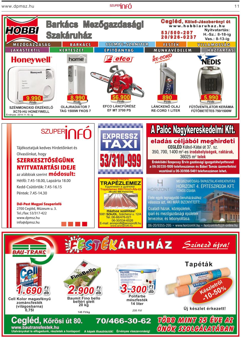 irodahelyiségek, raktárak, N2 telek SEFLMĊEOJ 4[FQFTTZ &SWJO